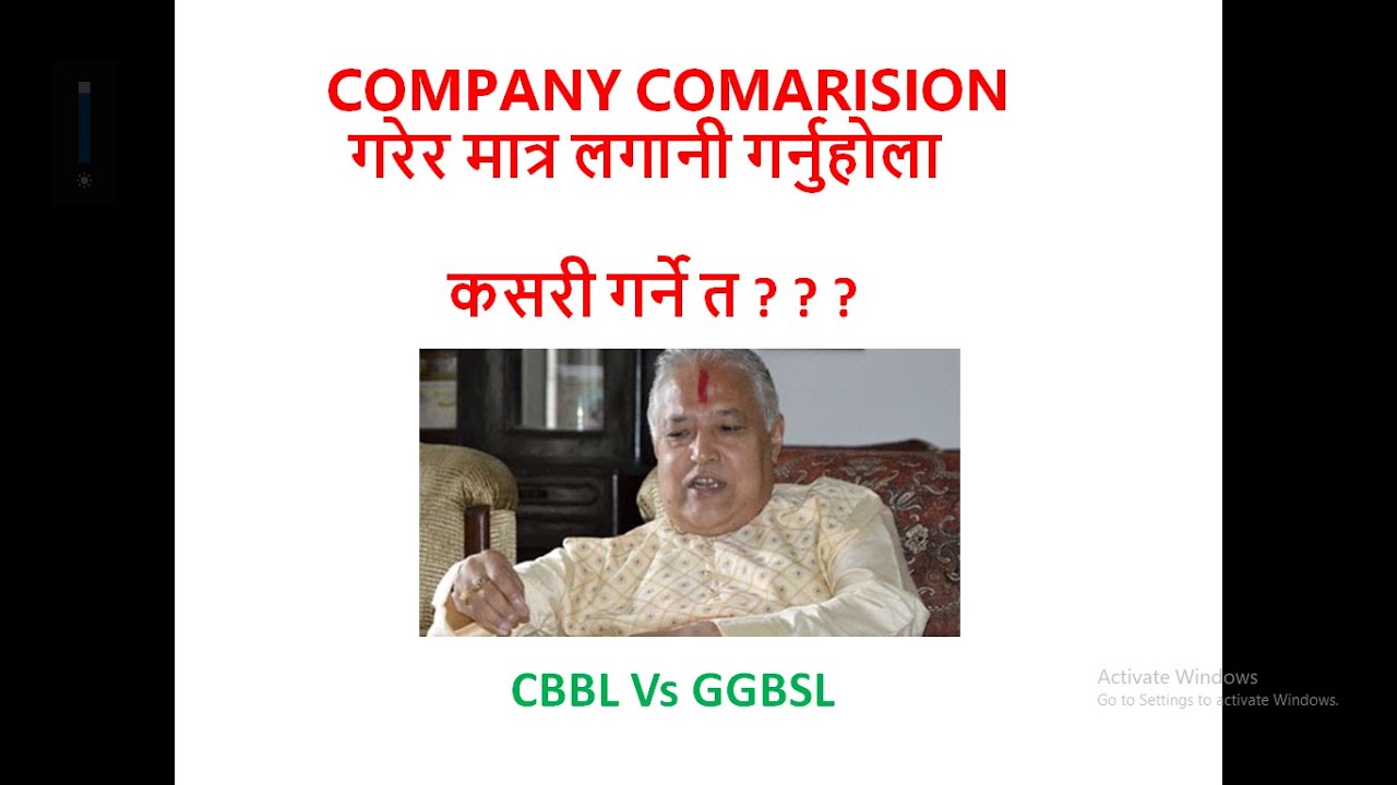 Comparision between fundamentally strong and weak MICROFINANCE//// CBBL VS GGBSL
