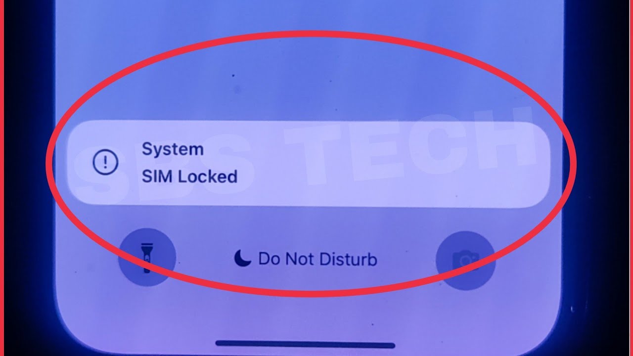 How To Fix System SIM Locked Problem in iPhone | iOS