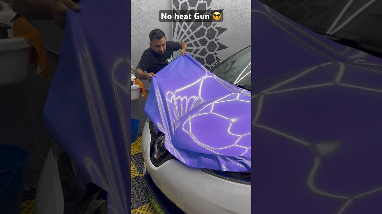 No heat gun 😎 