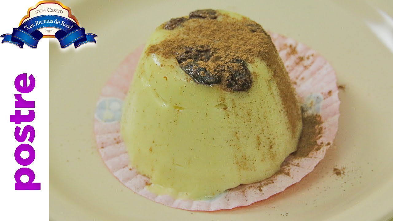 Receta de natilla de maizena en 5 minutos 💜💜💜 Las Recetas de Rosy