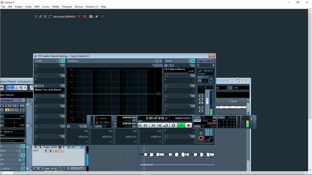 How to record Crowd vocals a beginner in Cubase 5