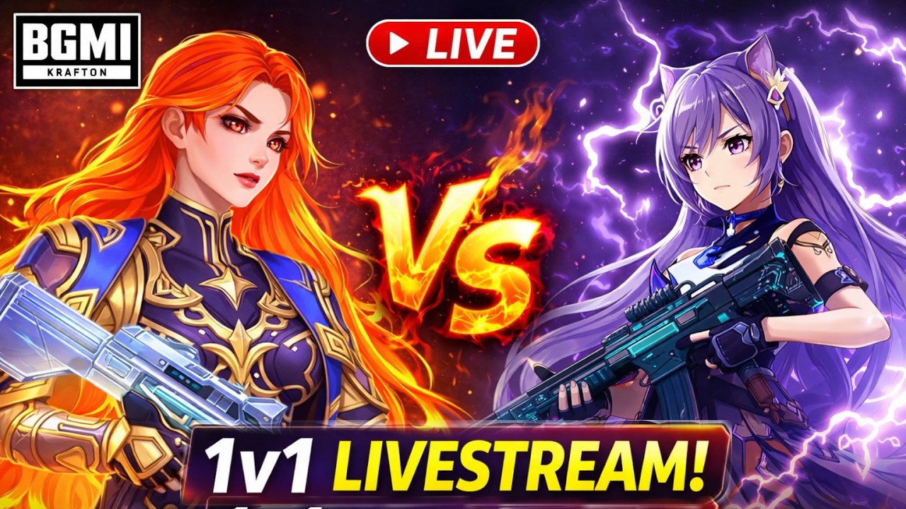 LIVE BGMI 1v1🔥 Pro Gameplay on iPad M2 Pro | OGChanduYT
