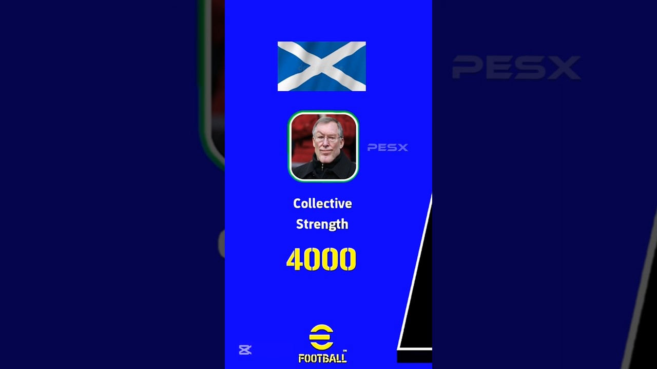 Alex Ferguson Legend Squad☠️☠️☠️#efootball2026 #efootball #pesmobile #pes