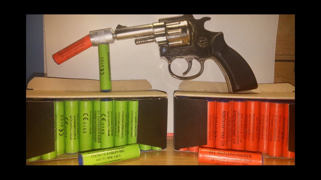 TEST START PISTOLJ/BIRDBANGER/SCHRECKSCHUSS