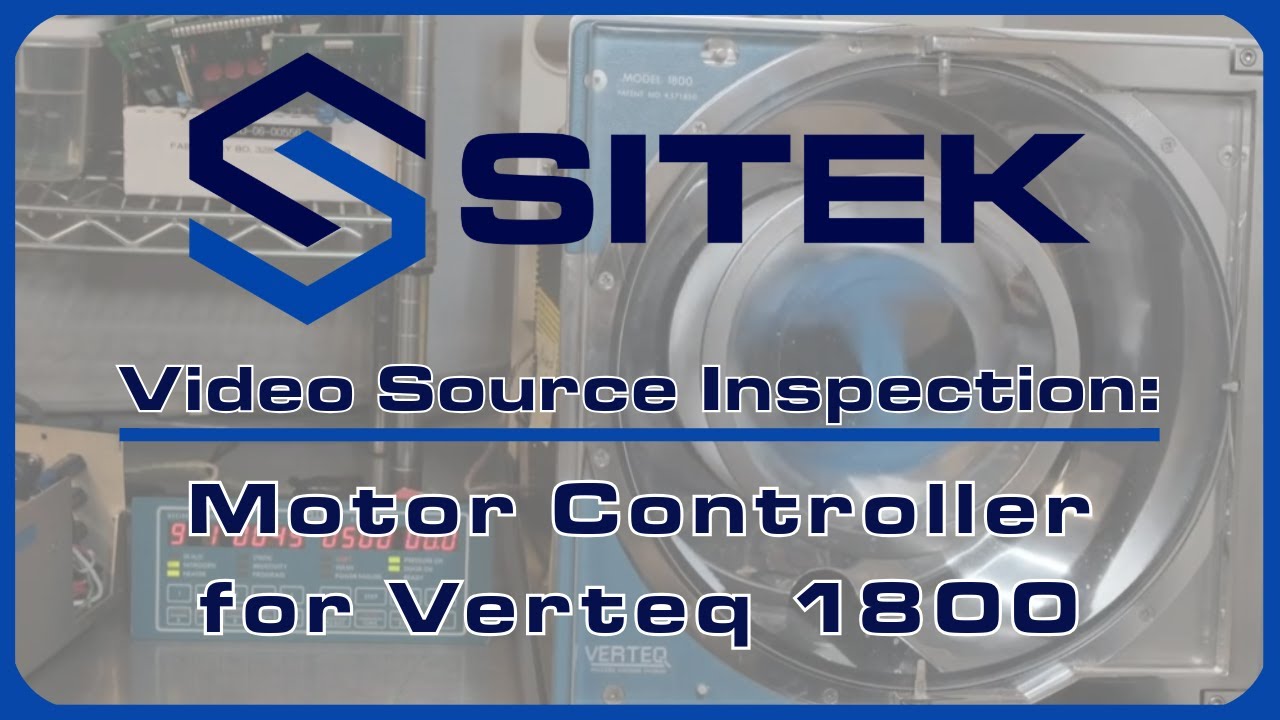 Motor Controller for Verteq 1800 - SITEK Video Source Inspection