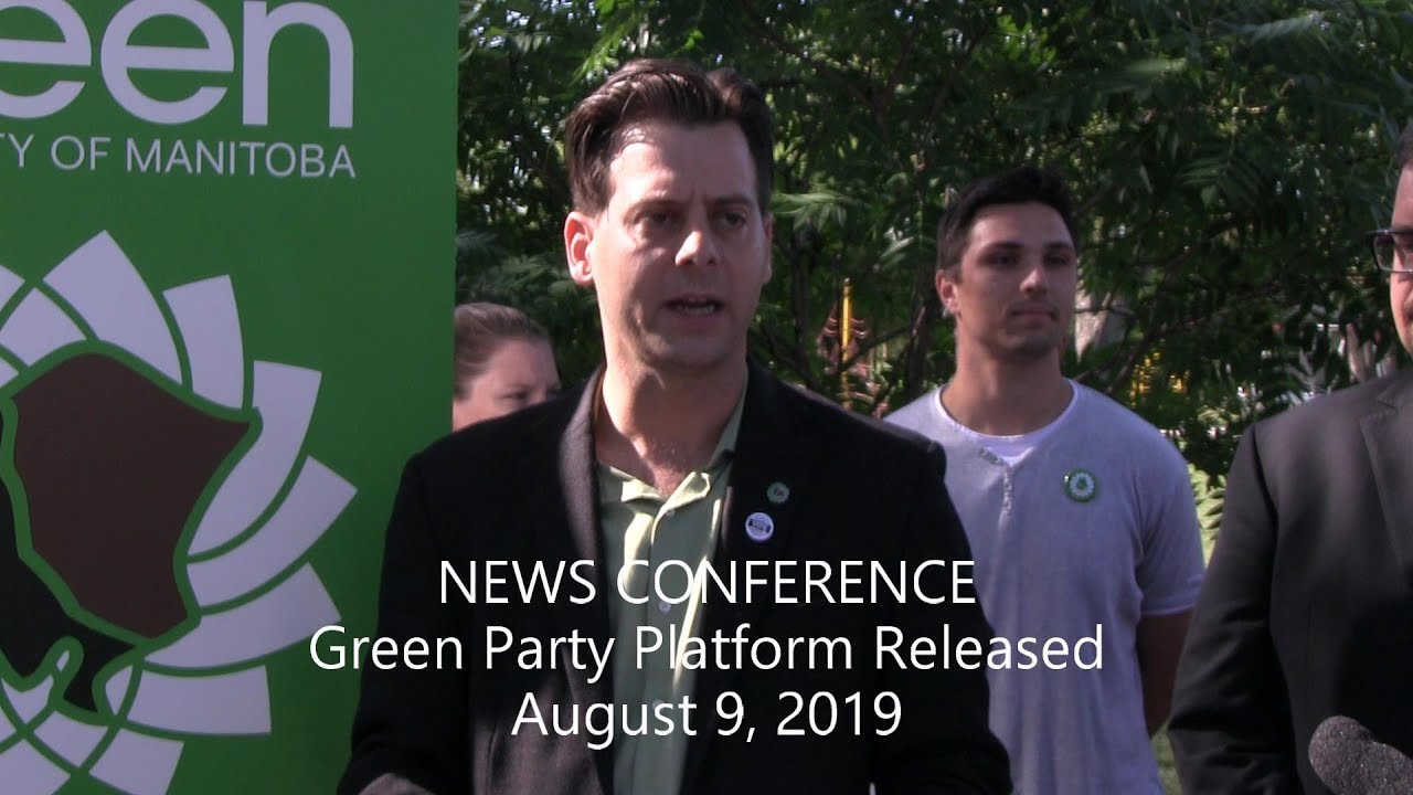 Green Party of Manitoba releases 2019 Election Platform