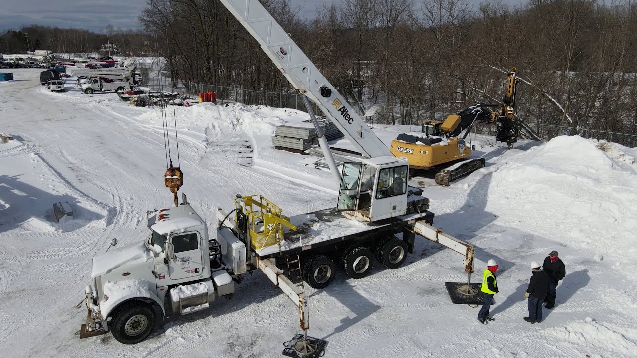 Leveling a Crane