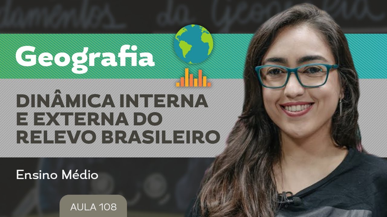 Dinâmica interna e externa do relevo brasileiro​ - Geografia - Ensino Médio