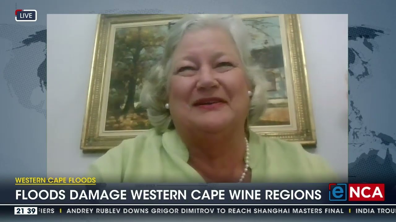 Floods damage Western Cape wine regions