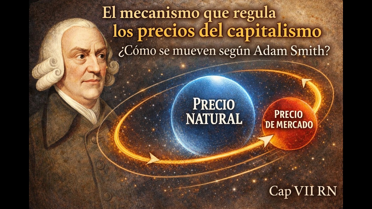 El mecanismo que regula los precios del capitalismo - ¿Cómo se mueven según Adam Smith? | Cap VII RN