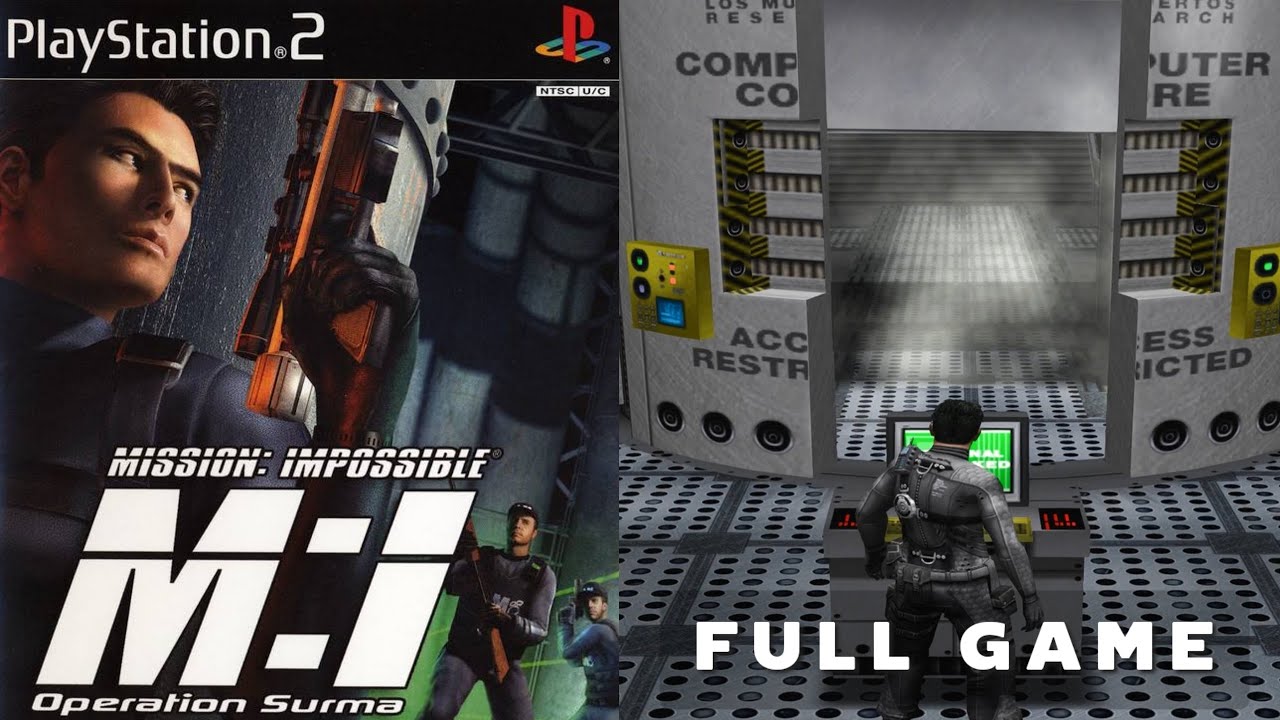 MISSION IMPOSSIBLE OPERATION SURMA (PS2) LONGPLAY FULL GAMEPLAY WALKTHROUGH