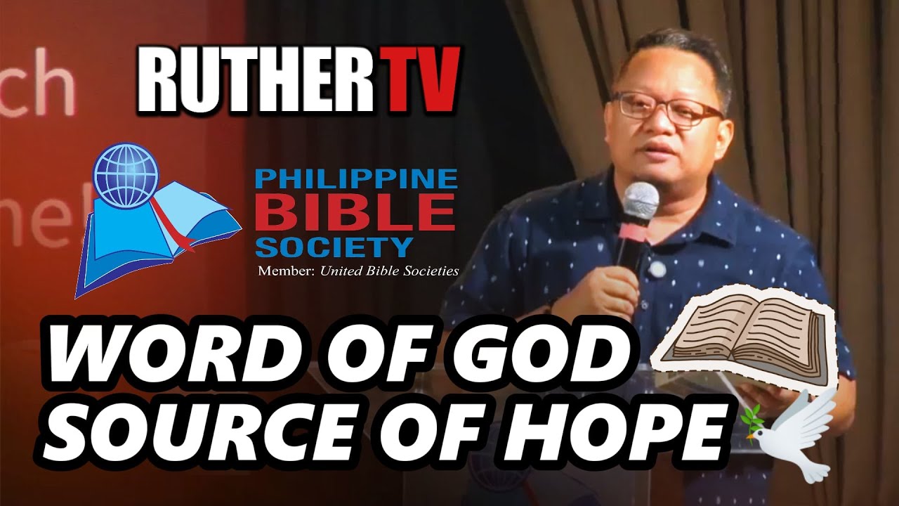 GOD'S WORD SOURCE OF HOPE | PS. RUTHER URQUIA | PBS NAT'L BIBLE WEEK