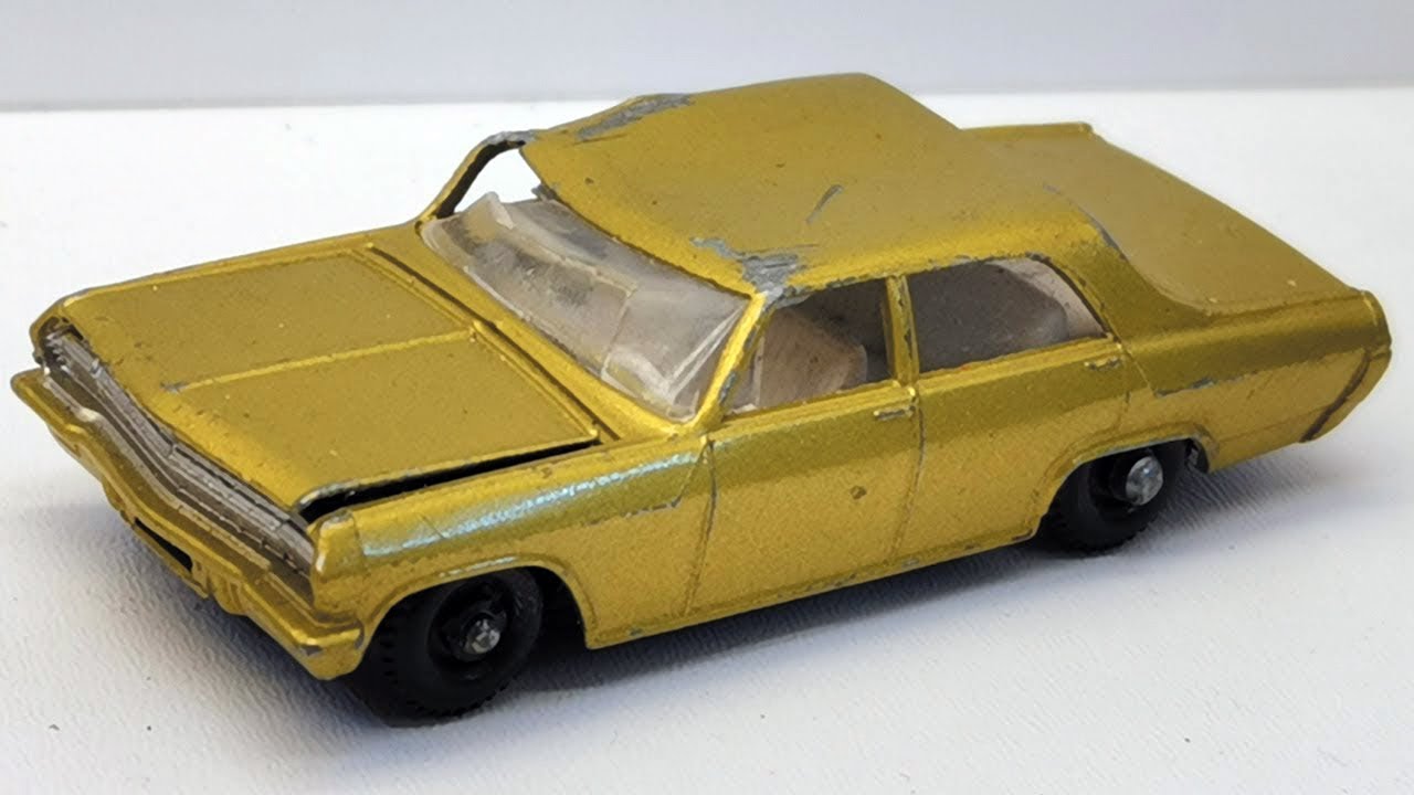 Реставрация Matchbokca Opel Diplomat Nr 36 Diecast car