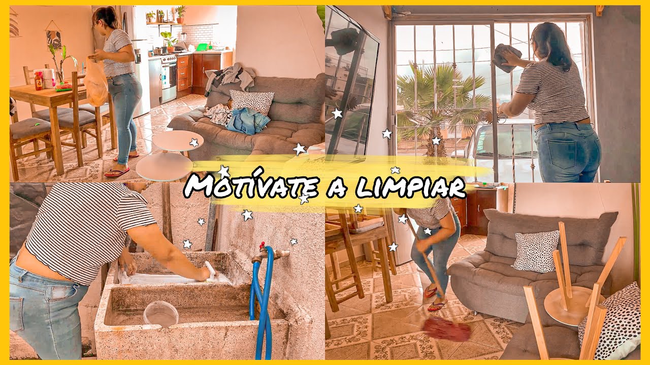 Limpia conmigo motívate a limpiar / limpieza de mi casa 💯✅ |casa de Infonavit| 🧼🧹🧽