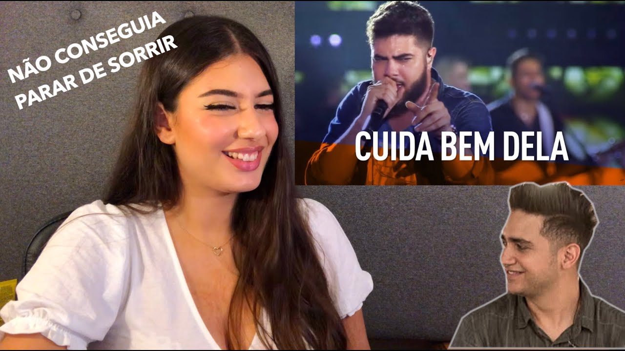 SUECA REAGINDO A CUIDA BEM DELA  HENRIQUE E JULIANO