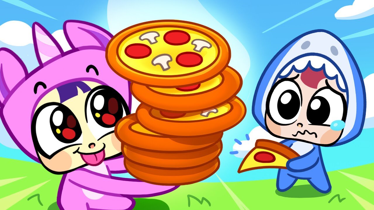My Special Pizza🍕Sharing is Caring😍 SUBSCRIBE for Funny Kids Songs And Nursery Rhymes&hearts;️