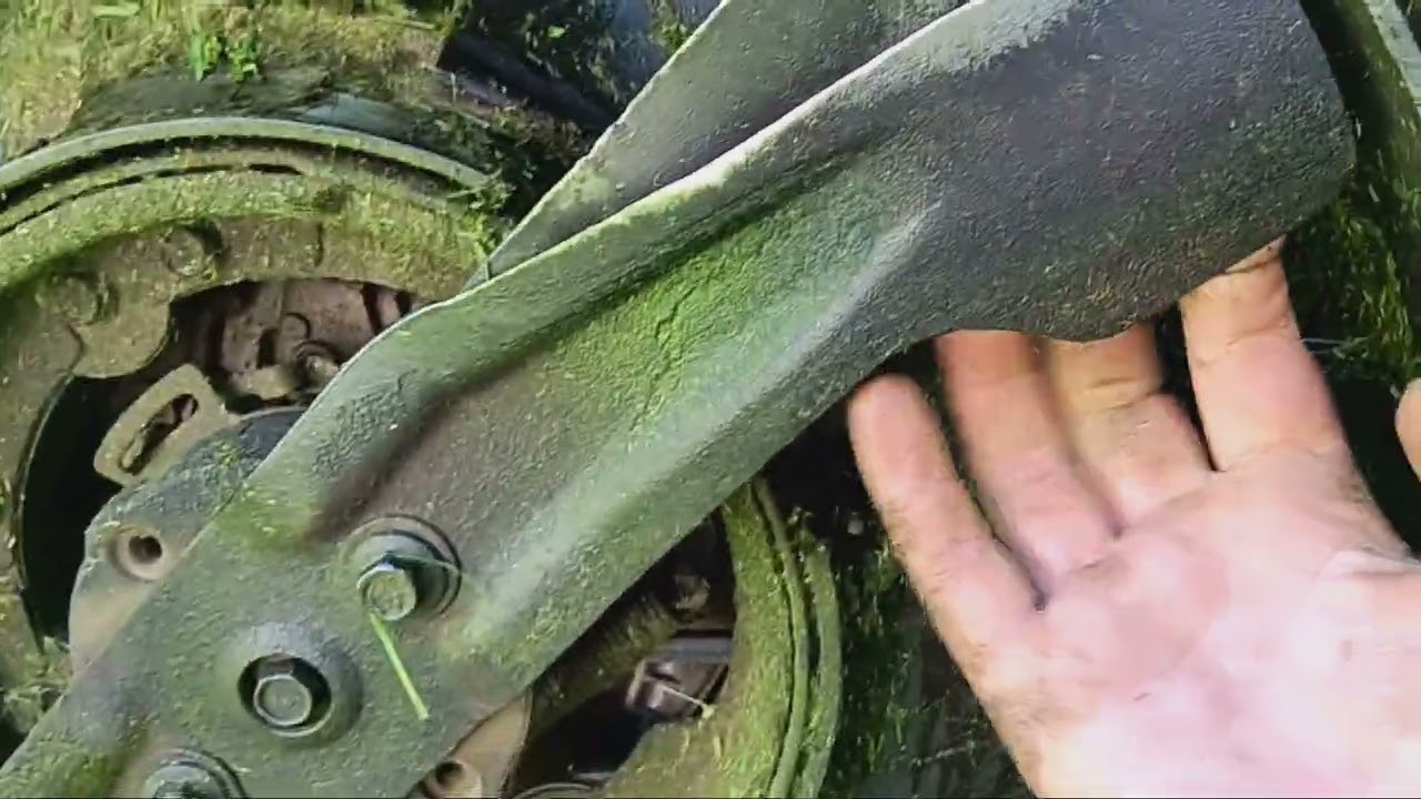 mowing lawn honda hrx