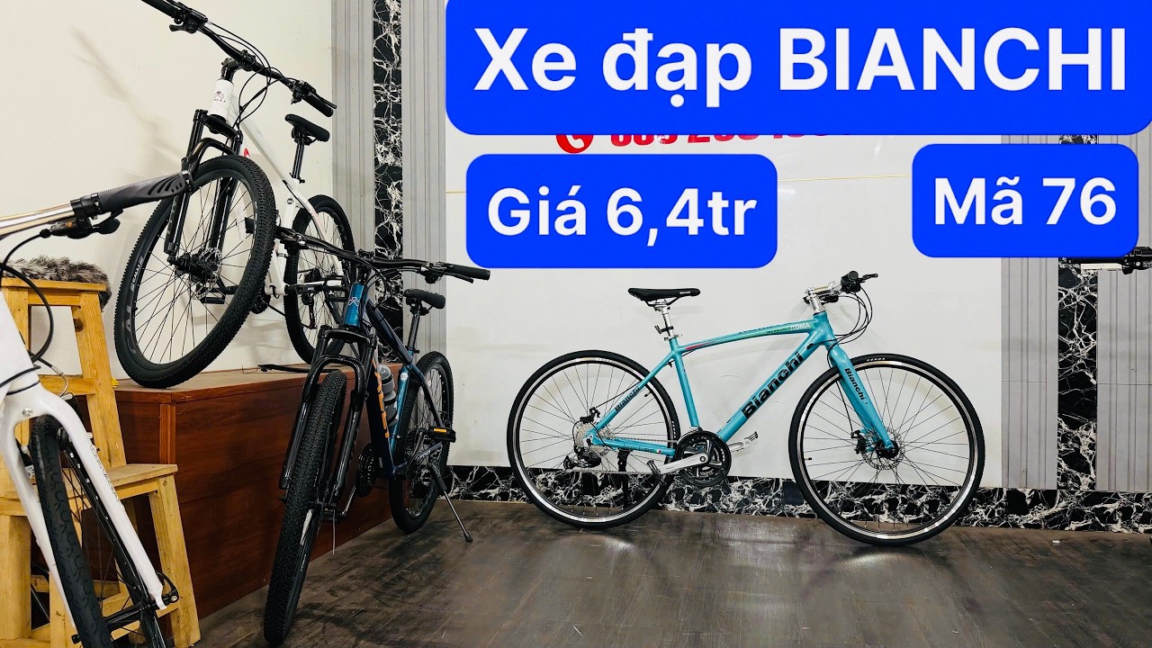 Lô xe mới về BIANCHI Xe Đạp nhập Khẩu Nguyên Chiếc   E ĐẠP GIÁ RẺ BẮC GAING