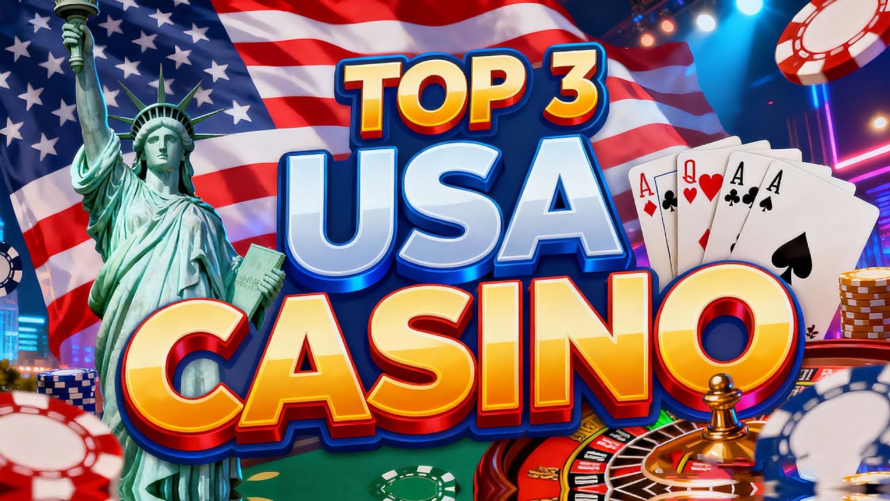 Top 3 Online Casinos in America — Tested, Not Sponsored