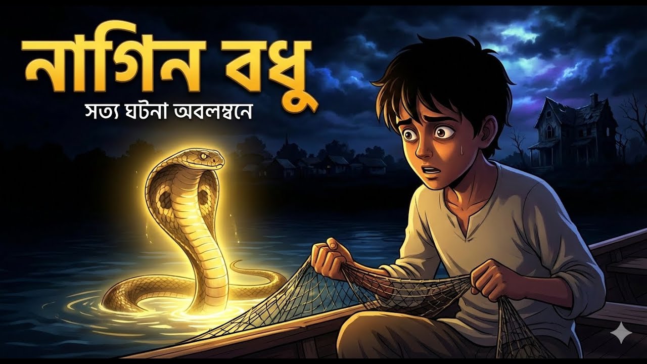 নাগিন বধু: সাপ যখন মানুষকে ভালোবেসে প্রাণ দিল | The Serpent Bride | এনিমেটেড কার্টুন