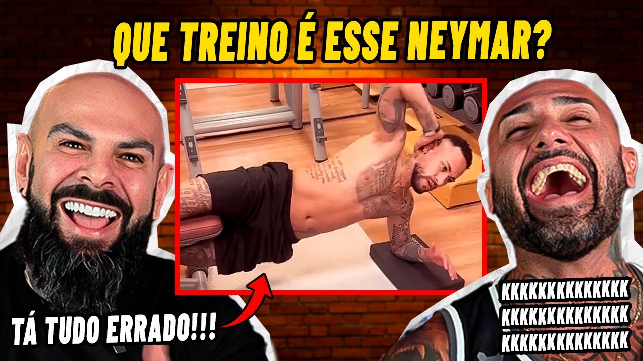 REAGINDO AO TREINO DO NEYMAR - SCARPELLY e COACH RUBENS
