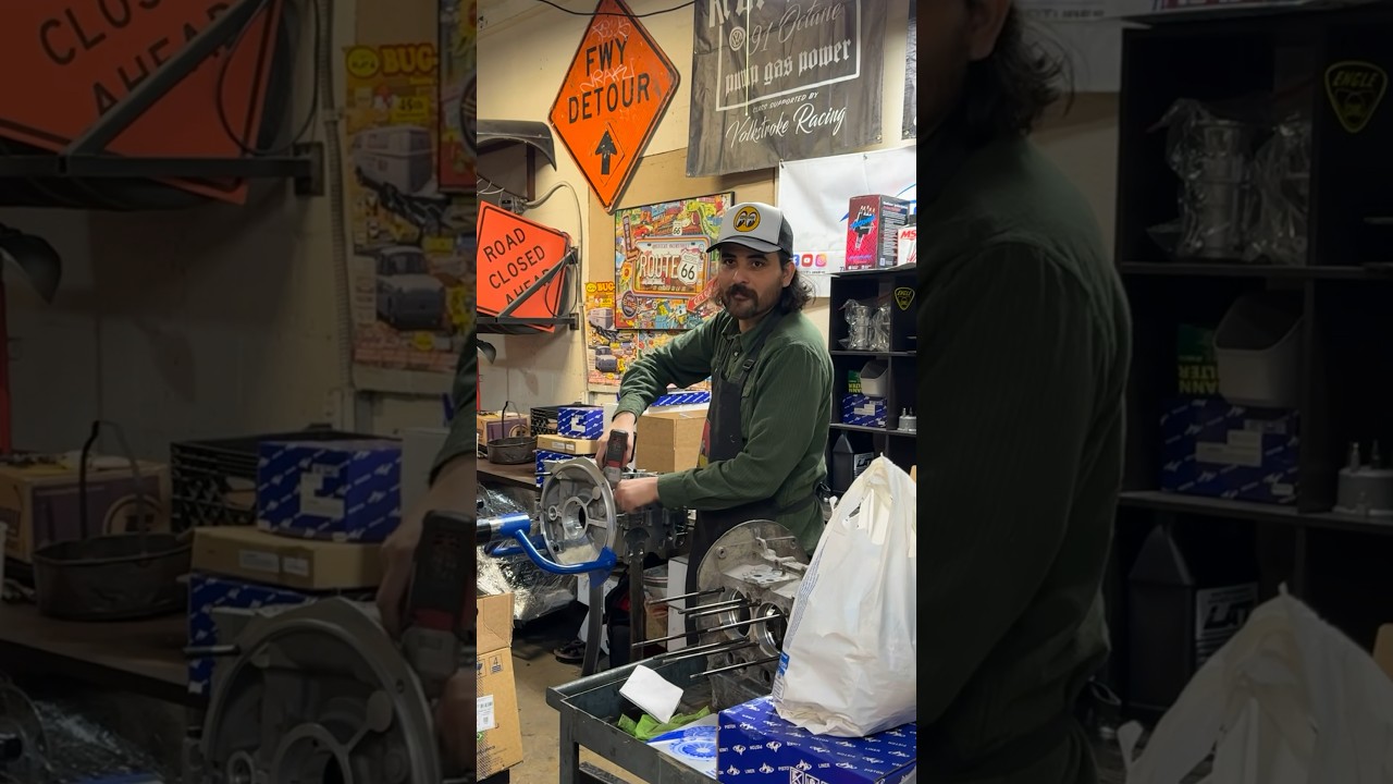 VW bus gets a new engine and Dario builds a stroker 2180
