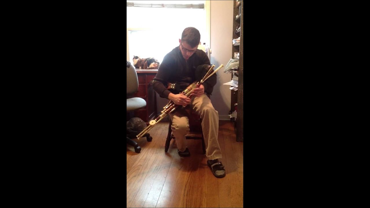 Uilleann pipes full set by Brian Bigley