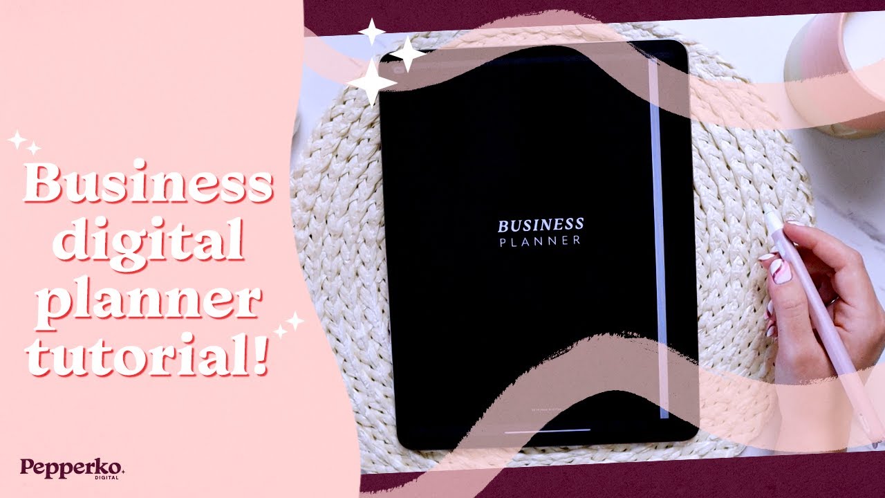 Business Digital Planner Tutorial | Learn how to use your new digital planner!