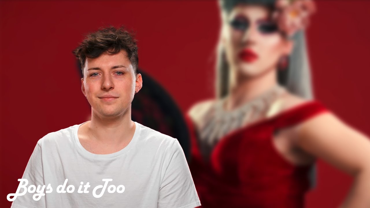Valentine's Day Drag Makeup Transformation 🌹