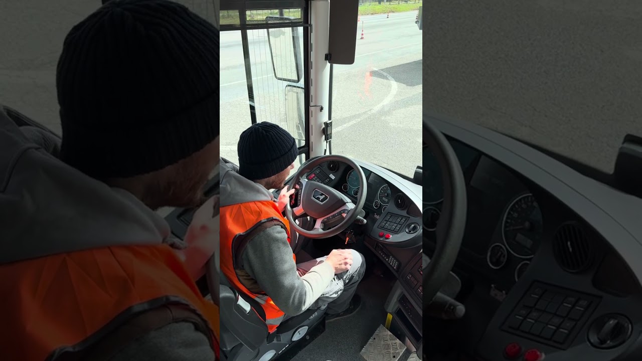 Test de freins / permis D / MAN Albi