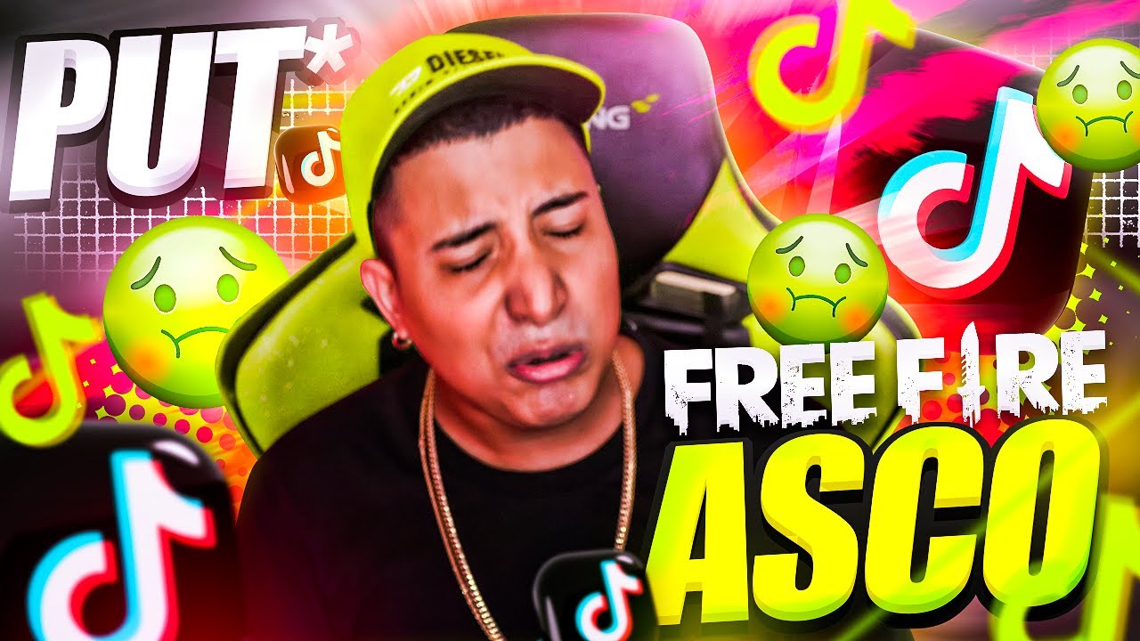 REACCIONANDO a LOS TIKTOKS más 💩🤮 DE TODO FREE FFIRE #6