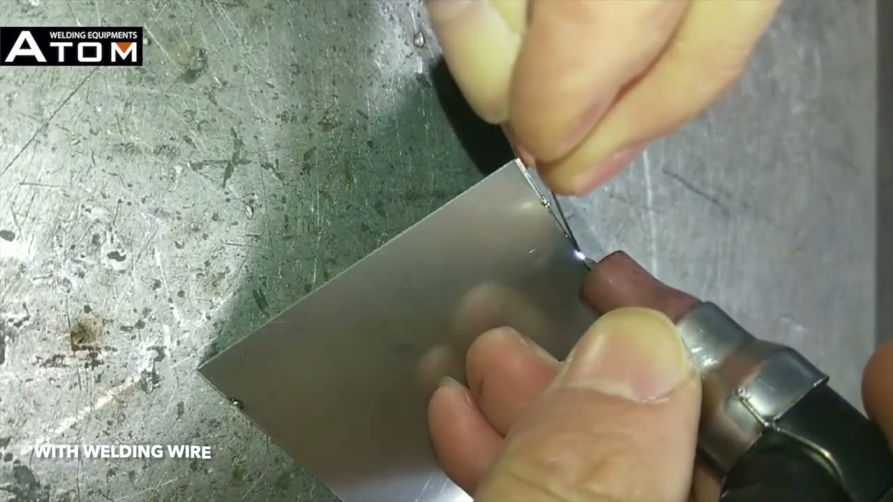 0.3mm stainless steel sheet perfectly welding - with and without welding wire