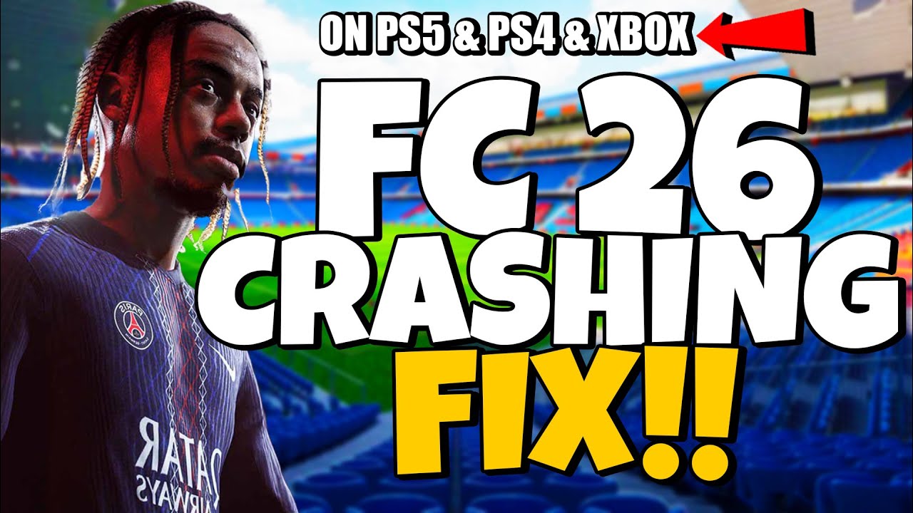 How To Fix FC 26 Crashing ON PS5 & PS4 & Xbox | EA FC 26 Freezing ON All Consoles