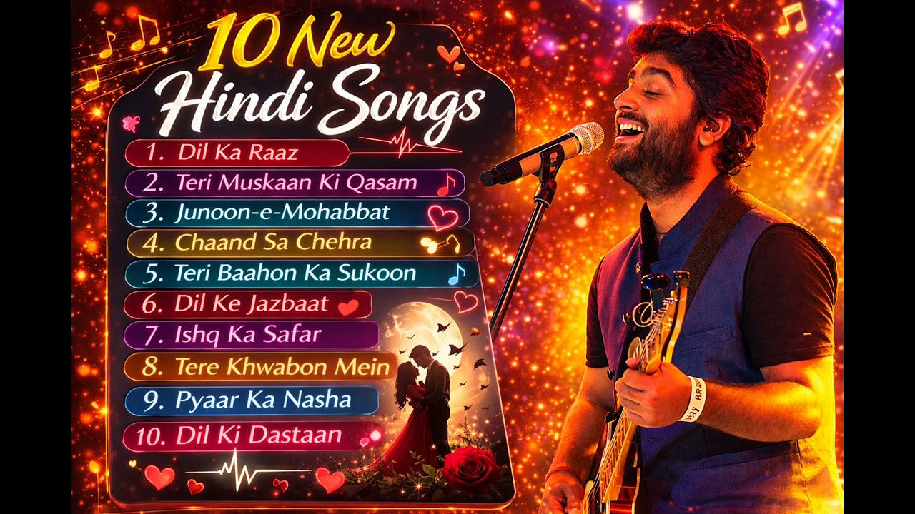 Top 10 New Hindi Romantic Songs 2026 💔 | Arijit Singh Style Love Songs | Best Hindi Songs Playlist |