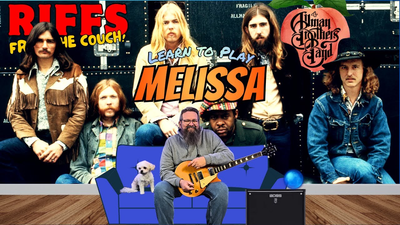 Allman Brothers Melissa Guitar Tutorial