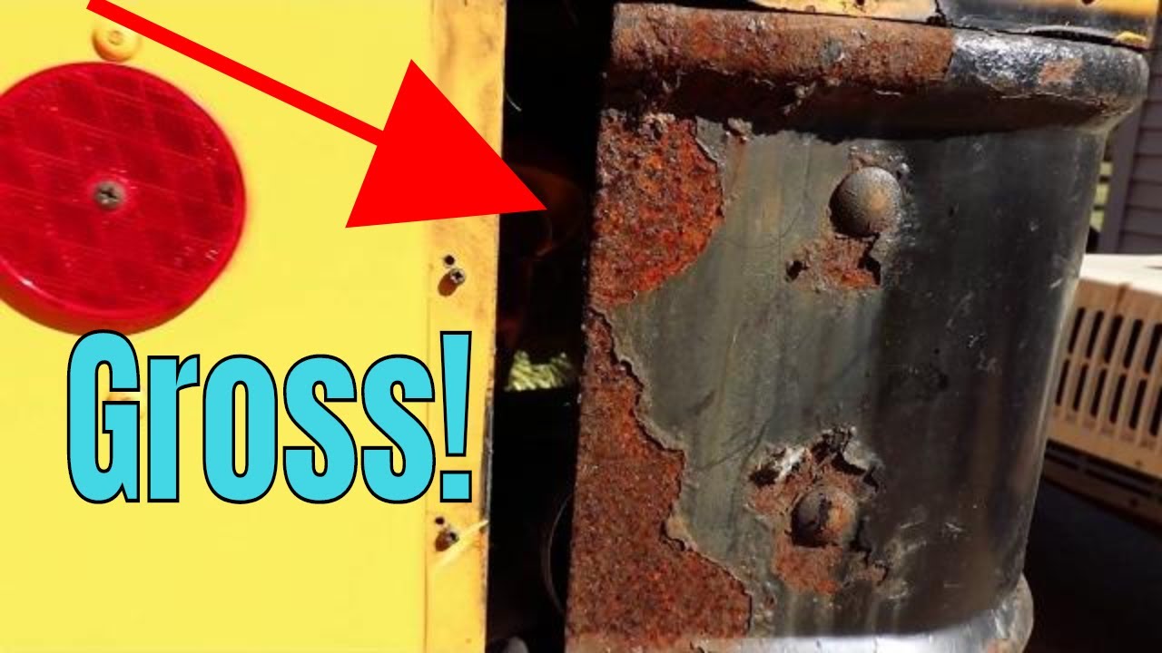 How to Remove A Bumper on a School Bus // Skoolie Conversion