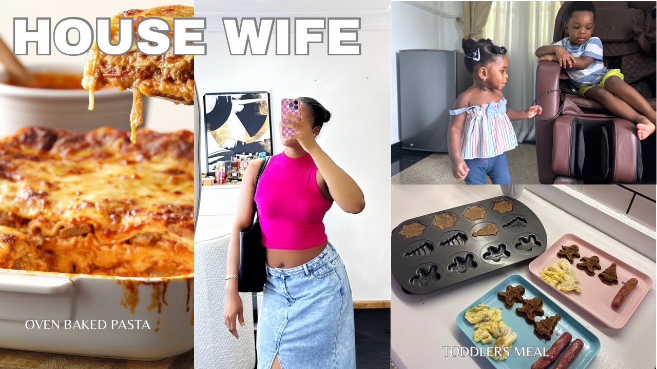 DAILY ROUTINE OF A DILIGENT HOUSEWIFE COOKING FOR MY FAMILY OF 6 | OVEN BAKED PASTA & more