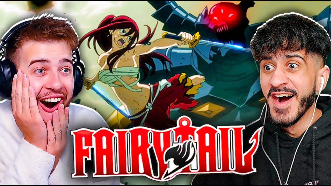 ERZA VS 100!! Fairy Tail Episode 167 REACTION | Group Reaction