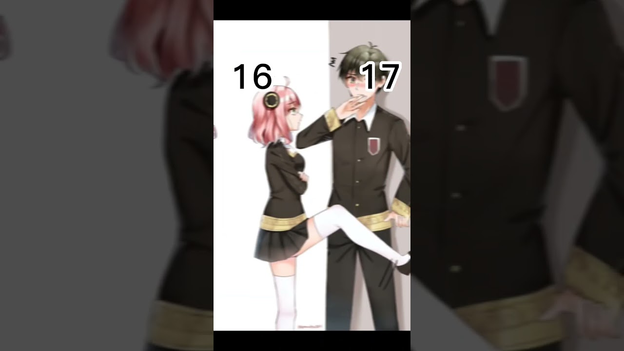 ANYA&times;DAMIAN edit 😳💓[Old Age] spy&times;family #anime #shorts