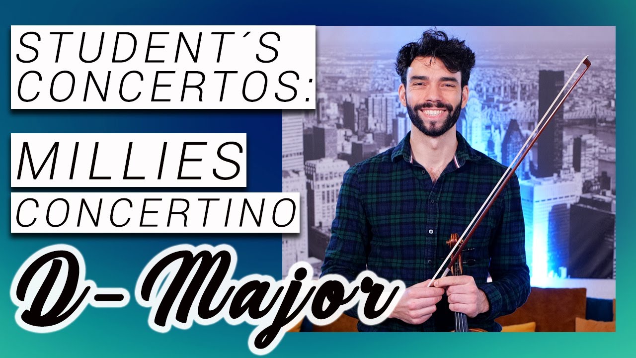 Millies, Hans M. Concertino in Mozart style for violin + piano