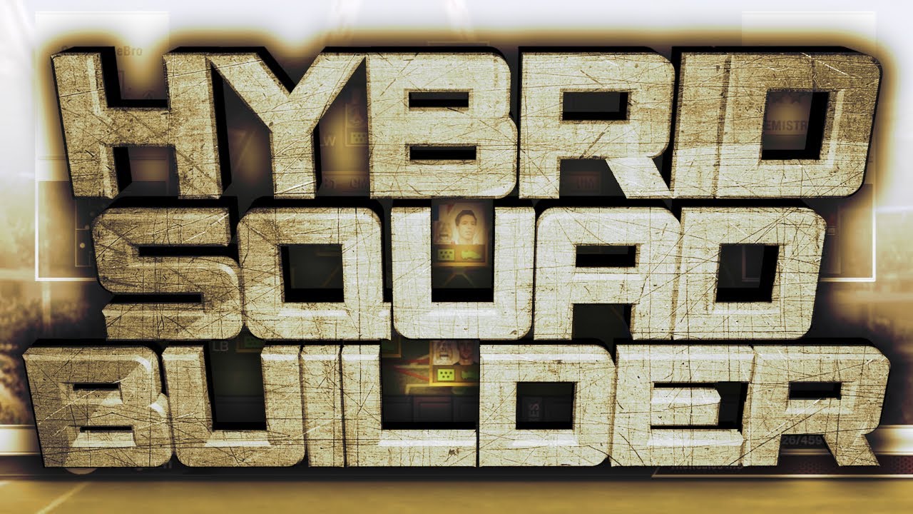 Fifa 12 Ultimate Team Hybrid Squad Builder!! Beast SILVER Hybrid!!