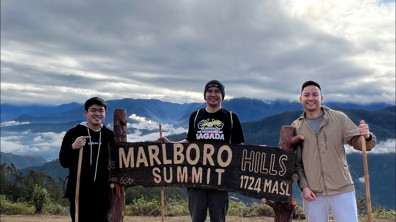 The Famous Marlboro Summit Hills #mountain #trending #explore #beautiful #sagada #vlog #nature #wow