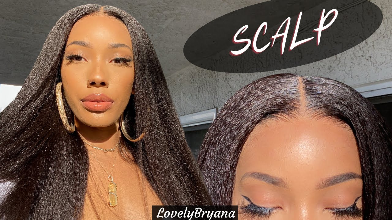 Most Natural Looking Hairline: HD Lace No Baby Hair Yaki Wig! | LovelyBryana x WowAfrican