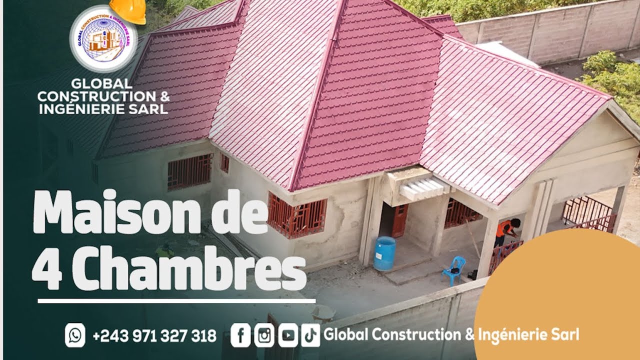 Finition professionnelle en cours 🔥🔥 d’une maison plain-pied à Maluku/Menkao.