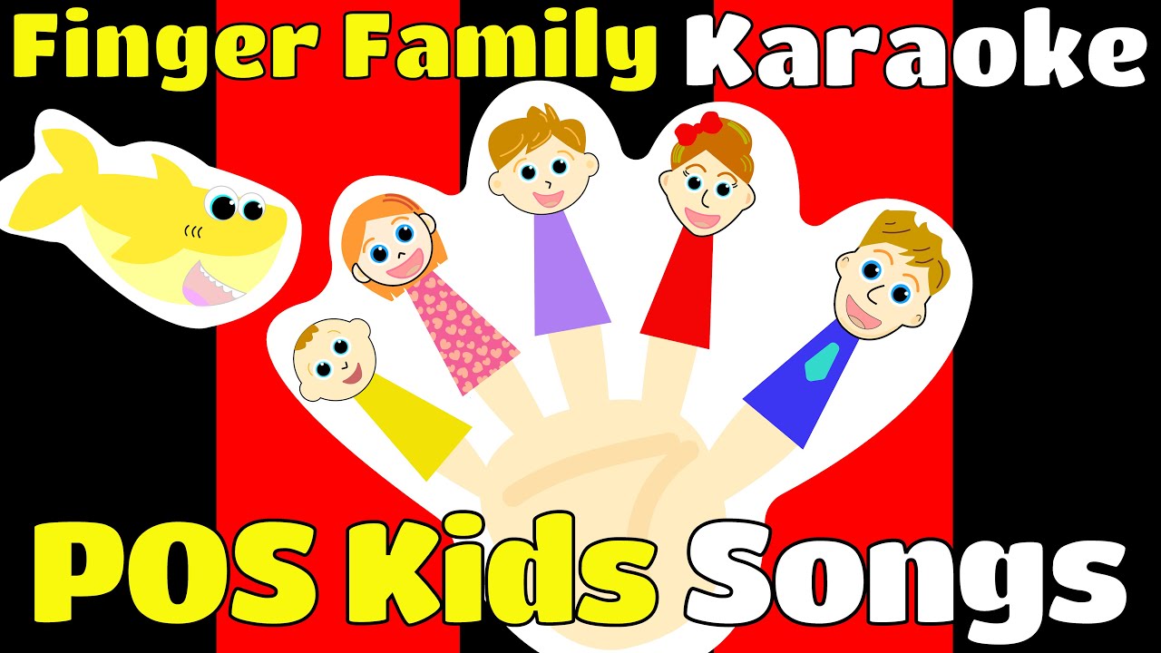 Finger Family ✌️ | Kids Karaoke | POPULAR NURSERY RHYME