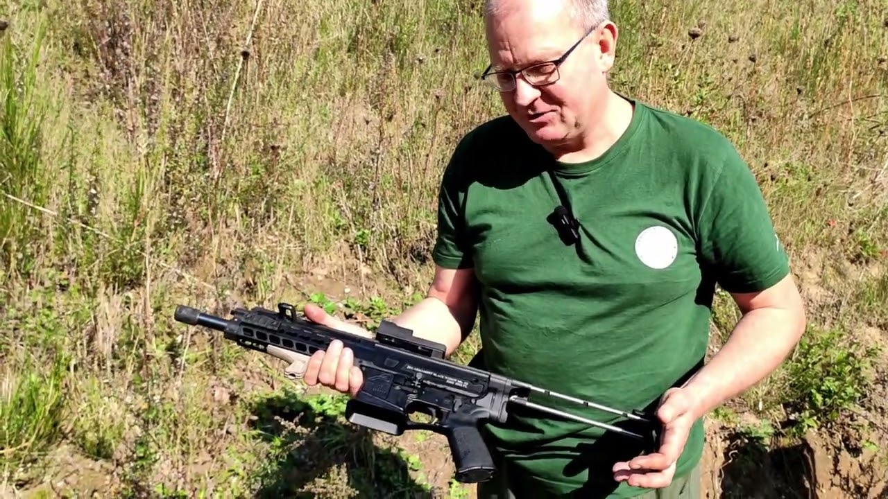 Leśny Dziadek z wizytą na strzelnicy KSI