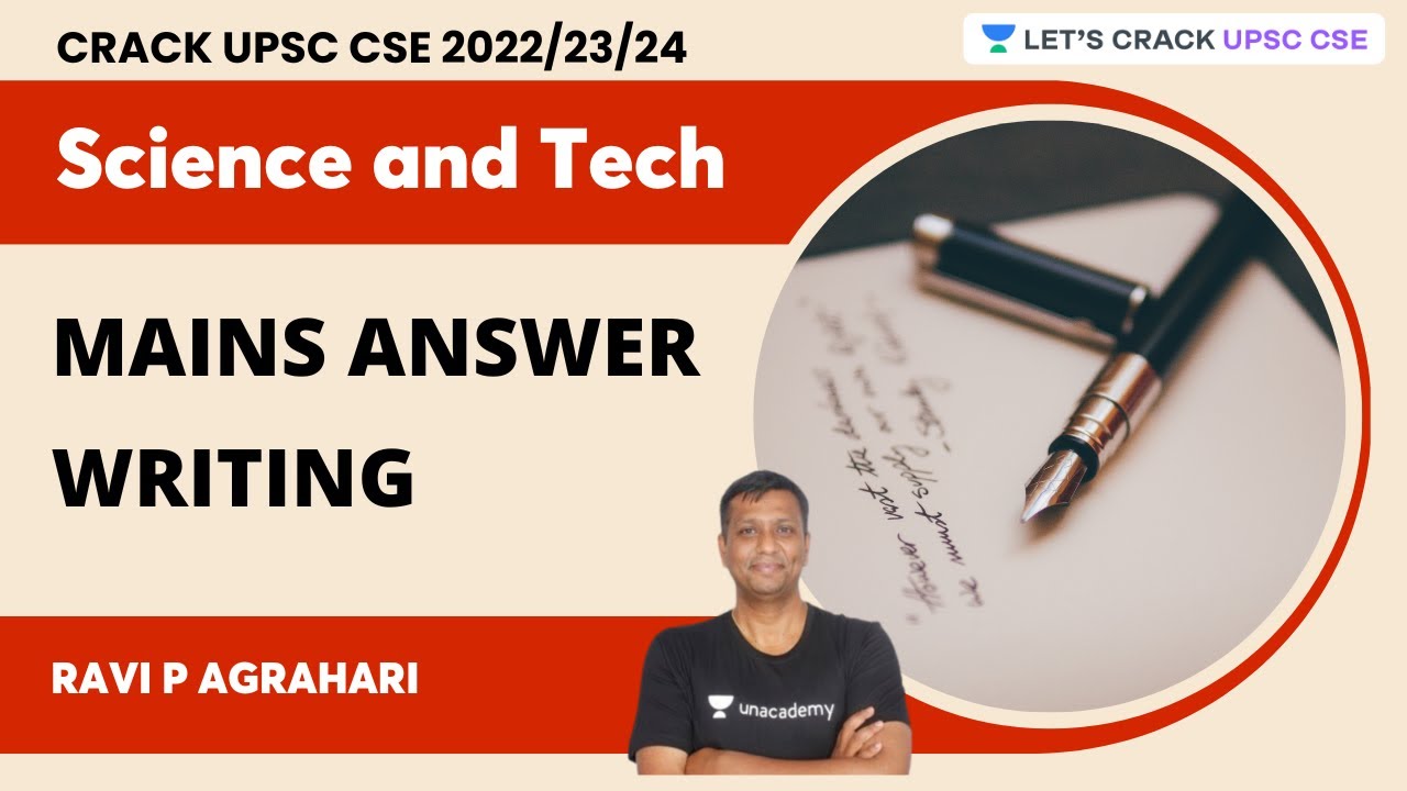 Mains Answer writing of Science & Technology | Dr Ravi P Agrahari