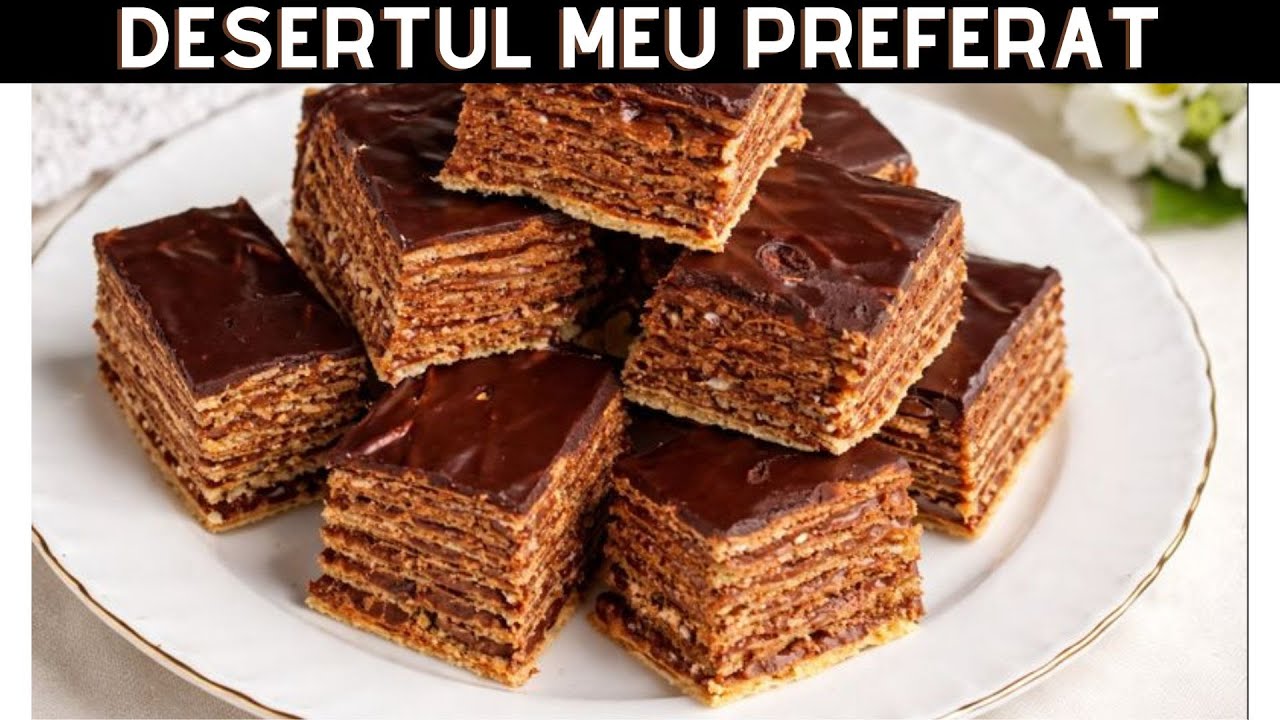 Foi de napolitana cu ciocolata