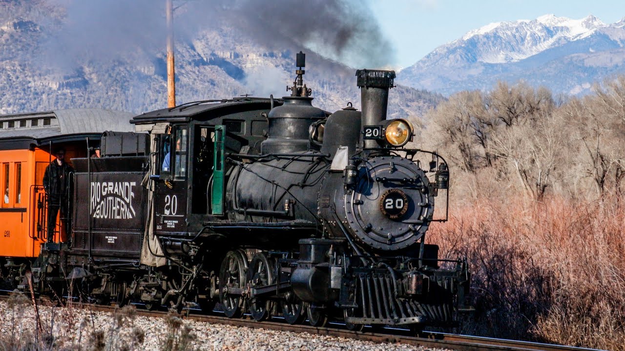 Return of Rio Grande Southern No. 20 to the Durango & Silverton
