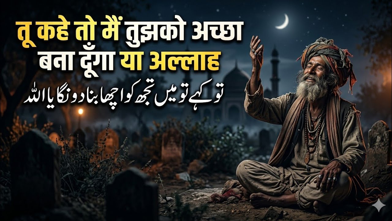 तू कहे तो मैं तुझको अच्छा बना दूँगा या अल्लाह | Sufiyana Qawwali | Heart Touching Islamic Kalam 🤲✨